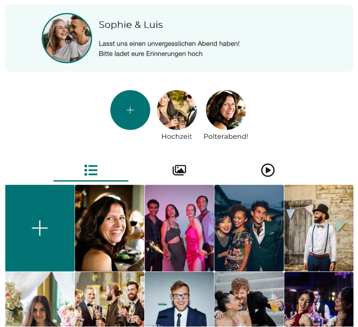 Weddygram Vorschau